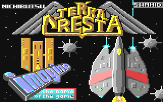 Terra Cresta Title Screen